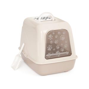 Туалет закрытый, угольный фильтр, с совком 50,5х39х41см-1