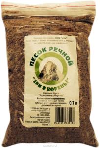 Песок речной 0,7л Зри в корень 5/25/1200