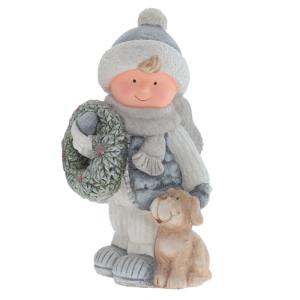 Фигурка декоративная Ребенок, L24 W17 H40 см