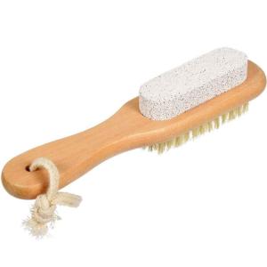 Щетка дерев. двухстор.с пемзой-30 ЛГ