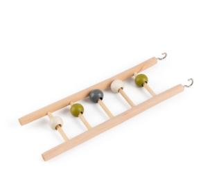 Лестница WOGY д-птиц 23х7.7см с бусинками d=1.5см арт.2024-6337 Код273871