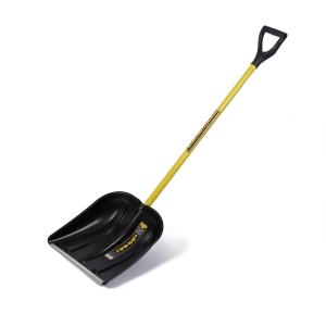 Лопата снег. 400х450 Спринт Памир  пласт, ал.планка, с-ч мет. и Vруч-5 ИА