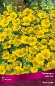 Гелениум осенний Канария 1шт (желтый, 160см, l) Капер