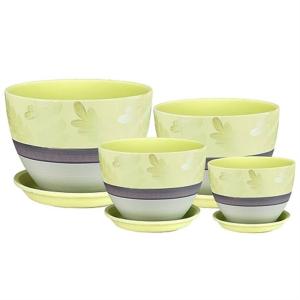 Бутон ДИЖОН  к-т из 4-х желтый