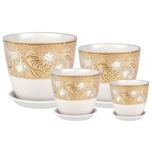 Бутон ПАЛЕОЛИТ к-т из 4-х коричневый