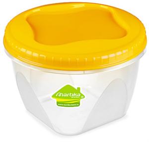 Контейнер 1,2л с завинчивающейся крышкой в ассорт-20 МАР