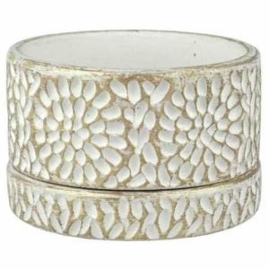 Горшок Астра Верано  л d12см бело-жемчужный