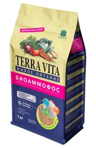 Биоаммофос 1кг Живое Питание (NРК-12:52:0) биологизированная 4/12/864 Норд Палп