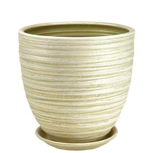 Горшок Модерн бутон л d28см св. оливка