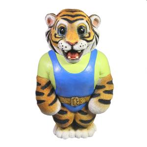 Тигр атлет L13,5W11H21 см (ПОЛИСТОУН)