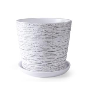 Нисса 6 горшок с поддоном, 8,15л, d26, h23см, низкий конус