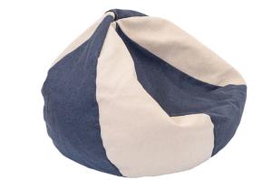 Дарэленд лежак круглый мягкий стеганая NAVY 