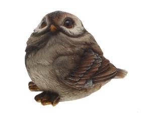 Воробей L12 W10 H11 см