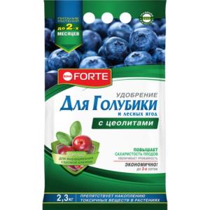 Для голубики и лесных ягод 2,5кг Бона Форте с цеолитами минеральное удобрение 2/10 БФ
