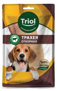 Трахея говяжья отборная для собак, 35г, Triol