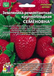 Земляника Семёновна ремонтантная (УД)