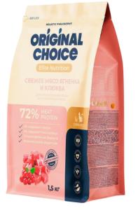 ORIGINAL CHOICE Adult Sterilised 1,5 кг полнорационный сухой корм для взрослых стерилизованных кошек