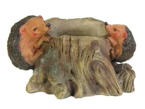 Кашпо Ежики средние №2 23х17см (ПОЛИСТОУН)-МТ