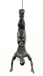 Фигурки метал Титан прыгающий в воду 11*13*15 см Китай