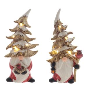 Фигурка декоративная Лесной Гном, L16 W12,5 H31 см, 2в.