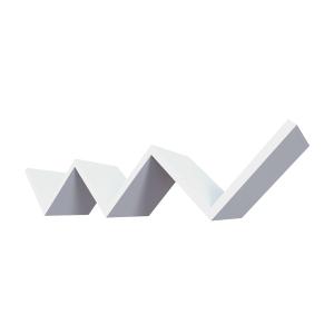 Полка МДФ Париж 79х15х15см белый 