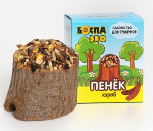 БОСПА ЭКО Лакомство для грызунов ПЕНЕК кэроб, 80 гр БОСПА ЭКО Лакомство для грызунов ПЕНЕК кэроб, 80 гр