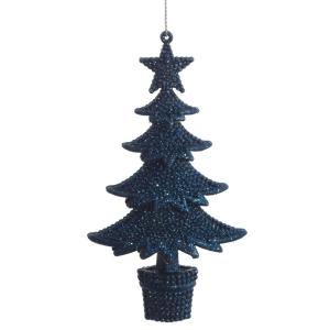 Декор подвесной Елка, L9 W2 H15,5 см