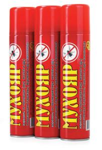 Дихлофос Мухояр аэрозоль 300мл (405см3)1-24-6 ВХ