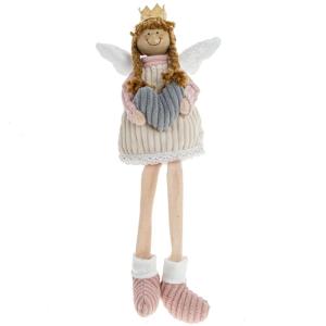 Игрушка набивная Ангел, L9 W9 H34 см