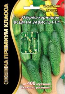 Огурец Всем на зависть 5шт.корниш (УД) ЧСС -супербукетн.тип до 10шт. в узле-