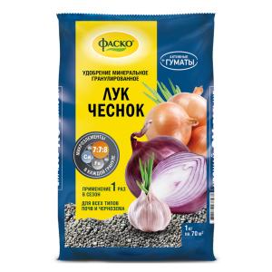 Для лука и чеснока 1кг 5М минеральное удобрение (NPK-7:7:8) 10/20/720 Фаско
