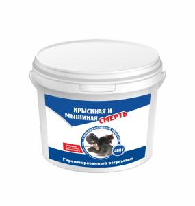 Тесто брикет 400г Избавитель Крысиная и Мышиная смерть с мумиф. эффектом 10/30 Е-С