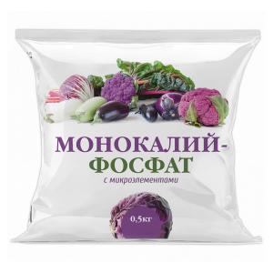 Монокалийфосфат 0,5кг (NPК-0:52:34) с микроэлементами 5-40-1200 НА