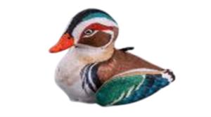 Игрушка-пищалка WOGY д/собак Уточка 23х8.5х7см арт.2025-2173 Код276080