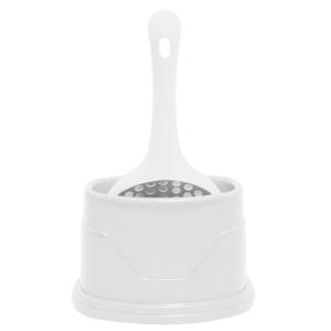 Cовок с подставкой для кошачьего туалета, белый, 275х170х95мм