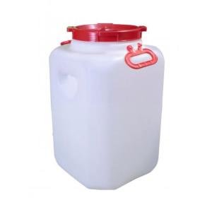 Бочка-Канистра 60л-4 прям. Dгорл.21,5см с навесными ручками 