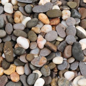 Грунт натуральный 2,7кг Галька морская №2 12-20мм Prime 1-4