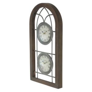 Часы настенные декоративные, L24 W3,5 H47 см, (2xАА не прилаг.)