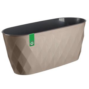 Лавр кашпо со вставкой 5л L35,4 W15,2 H15см бежевый Laurel /10