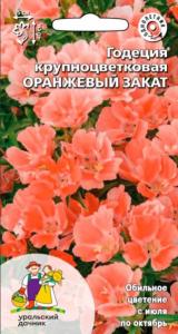 Годеция Оранжевый закат крупноцветковая Одн 40см (УД)
