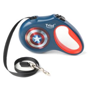 Поводок-рулетка для собак Marvel Капитан Америка S, 5м до 12кг, лента