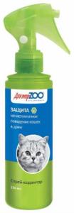  спрей для кошек ЗАЩИТА ОТ НЕЧИСТОПЛОТНОГО ПОВЕДЕНИЯ 150мл (Не гадить!) 1-15ДОКТОР ZOO