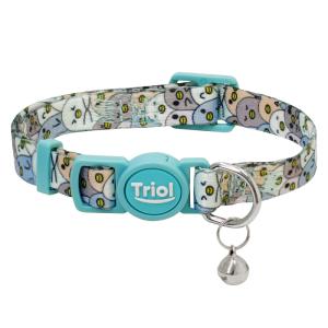 Triol Ошейник нейлоновый с колокольчиком 