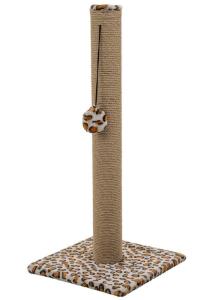 Дарэленд Когтеточка-столбик АФРИКА квадратная 35*35*79см (мех, джут) барс