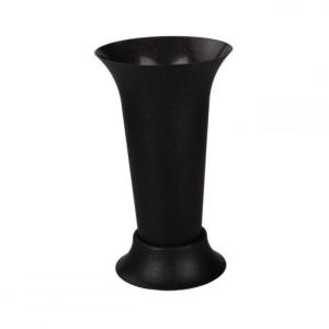 Вазон под срезку, черный, 3л d18,5 h31 см