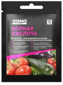 Борная кислота 10г 10-300 Лама Торф
