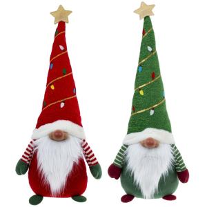 Игрушка набивная Гном, L27 W17 H70-40 см, 2в.