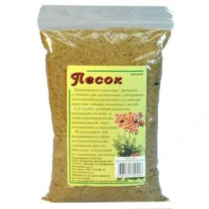 Песок речной 0,3л 1-30 Сады Аурики