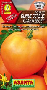 Томат Бычье сердце оранжевое 20 шт Индет Ср (Аэлита)