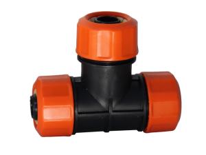 Тройник Т-образный с цанговым зажимом 3-4